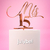 Topper "Mis 15" Rosa Gold - comprar online