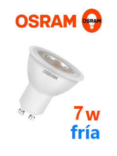 LED Dicro 7W Fría GU10 Osram