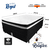 Cama Box Queen - Colchão Royal - Mola Ensacada - Pillowtop - Visco - 158x198x71cm - loja online