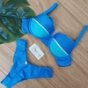 Conjunto meia taça duo Azul