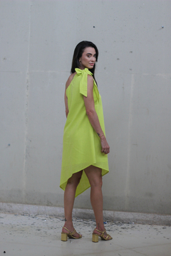 vestido nadia amarelo neon - comprar online