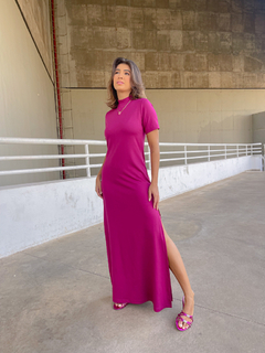 vestido moletinho rute verde - comprar online