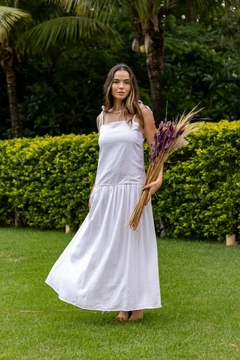 Vestido fluir - Off white