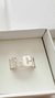 Anillo doble inicial cubic - tienda online