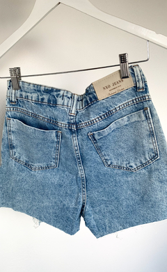 shorts jeans rasgado - comprar online