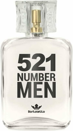 Perfume Masculino 521 Number Men 100ml - Bortoletto - comprar online