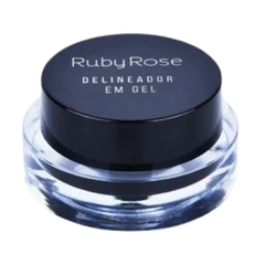 Delineador Em Gel Preto Black Ruby Rose - Garota Makeup 