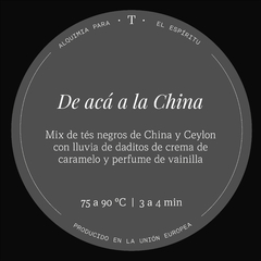 DE ACÁ A LA CHINA - comprar online