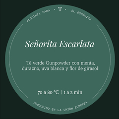 SEÑORITA ESCARLATA - comprar online