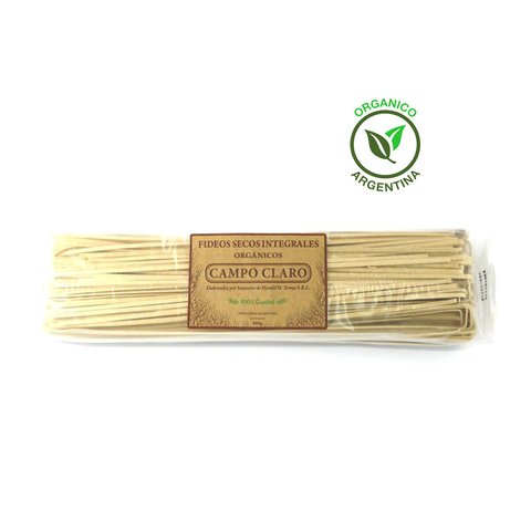 Spaghetti Trigo Integral Orgánicos "Campo Claro" 500 grs