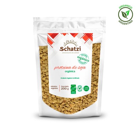 Proteína de Soja Orgánica "Schatzi" 200 grs