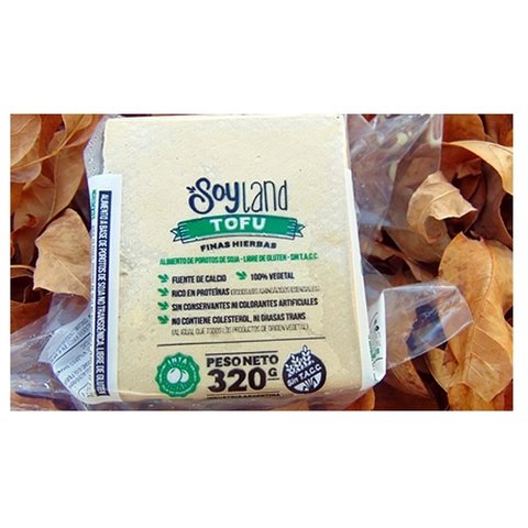 Tofu con hierbas de soja orgánica "Soyland" x 320 Grs