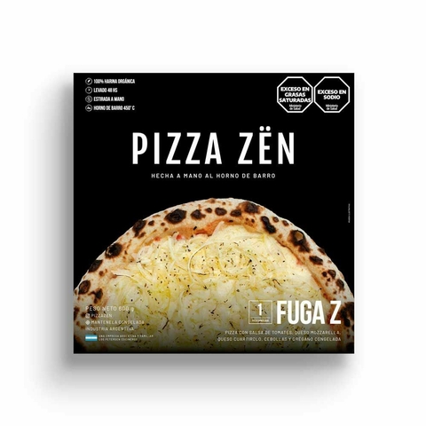 Pizza Fuga Z Zën(Congelado - 2 unidades de 450gr)