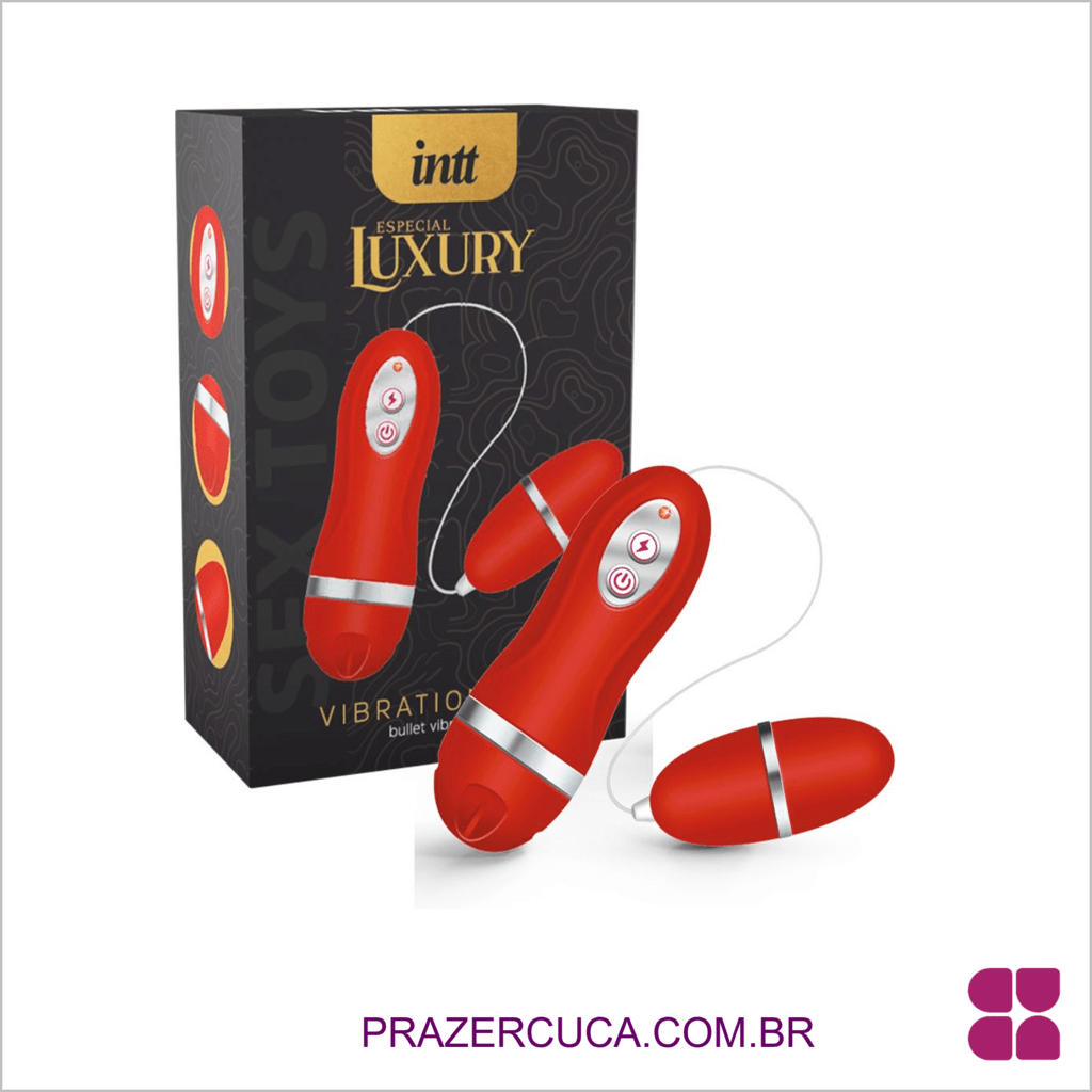 VIBRADOR BULLET RECARREGÁVEL COM CONTROLE REMOTO