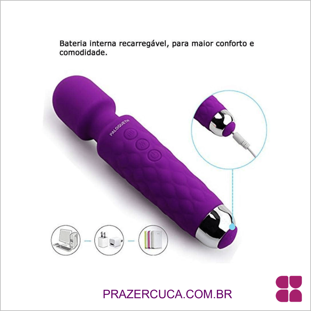 VIBRADOR VARINHA MÁGICA - SUPERPOTENTE - Prazer, Cuca!