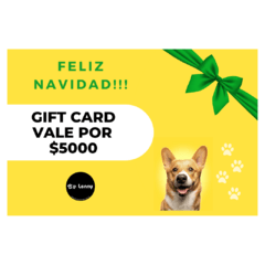 Gift Card Navideña en internet