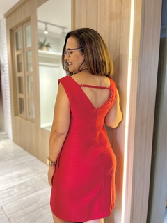 Vestido Vitória - Vermelho - comprar online