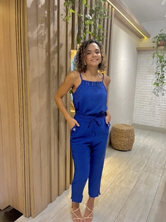 Blusa Alça Maura - Azul - loja online