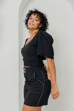 Cropped Soft - Preto - Didanda