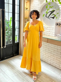 Vestido Primavera - Amarelo