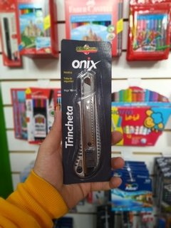 trincheta Onix metalica 18mm