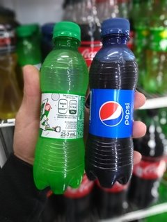 Pepsi/ 7 up 250ml x 3 unidades