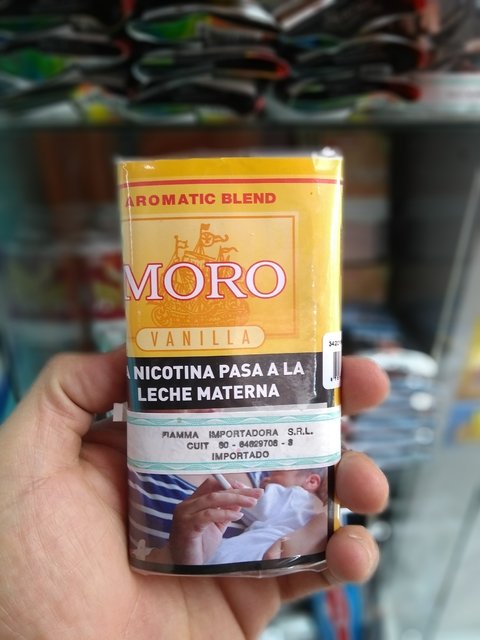 Tabaco Moro vainilla
