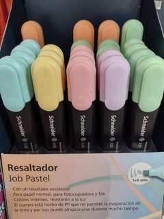 Resaltadores Schneider Job Pastel