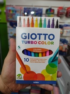Marcadores Giotto Turbo color x10 unidades