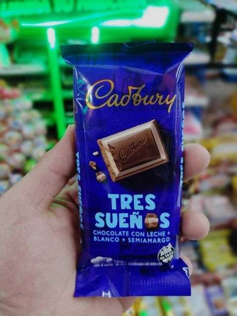 Chocolate Cadbury Tres Sueños 82g