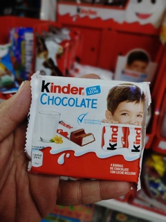 Kinder Chocolate con leche x4 barritas