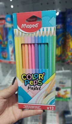 Maped Color Peps Pastel X 12 Lápices