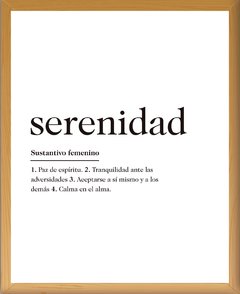 SERENIDAD