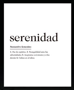 SERENIDAD - comprar online