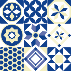 24 AZULEJOS