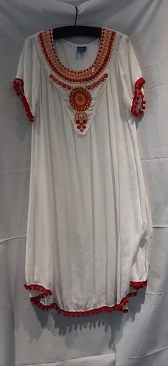 Vestido hindú bordado