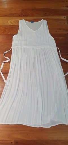 Vestido bambula hindú bordado