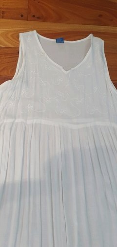 Vestido bambula hindú bordado - comprar online