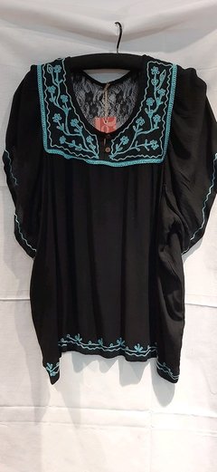 Blusa hindú bordada bambula