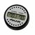 Higrômetro termômetro digital XIKAR Round prata/preto