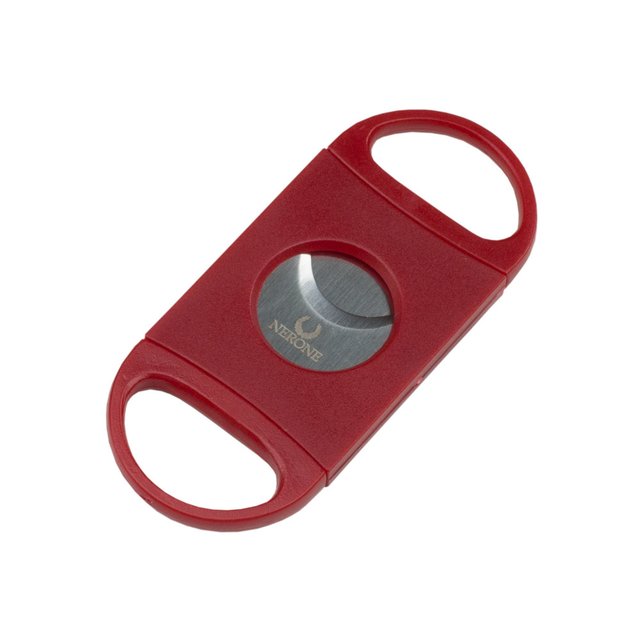 Cortador charutos NERONE Basic lâmina dupla plástico vermelho