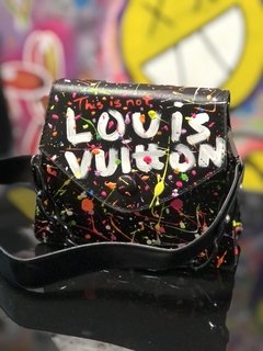 Bolsa This Is Not LV (preta) - loja online