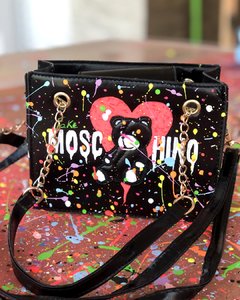 Bolsa Bear Heart (preta)