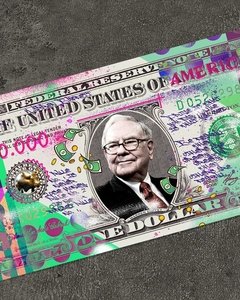 Warren Buffett (moldura preta) - comprar online