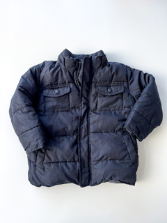 Campera Puffer Niño Old Navy Negra Size 4 T.