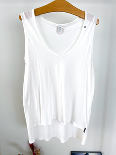 Musculosa básica Replay blanca talle M No Rapsodia Jazmin - comprar online