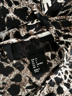 Musculosa H&M estampada tipo animal print talle 4 No jazmin Rapsodia - FASHION MARKET BA