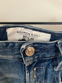 Jeans Replay Azul estilo roturas talle M - comprar online