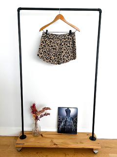 Short animal print marron Jazmin Chebar Talle 42/2