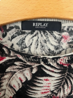 Sweater Hombre Replay estampado Talle M - comprar online